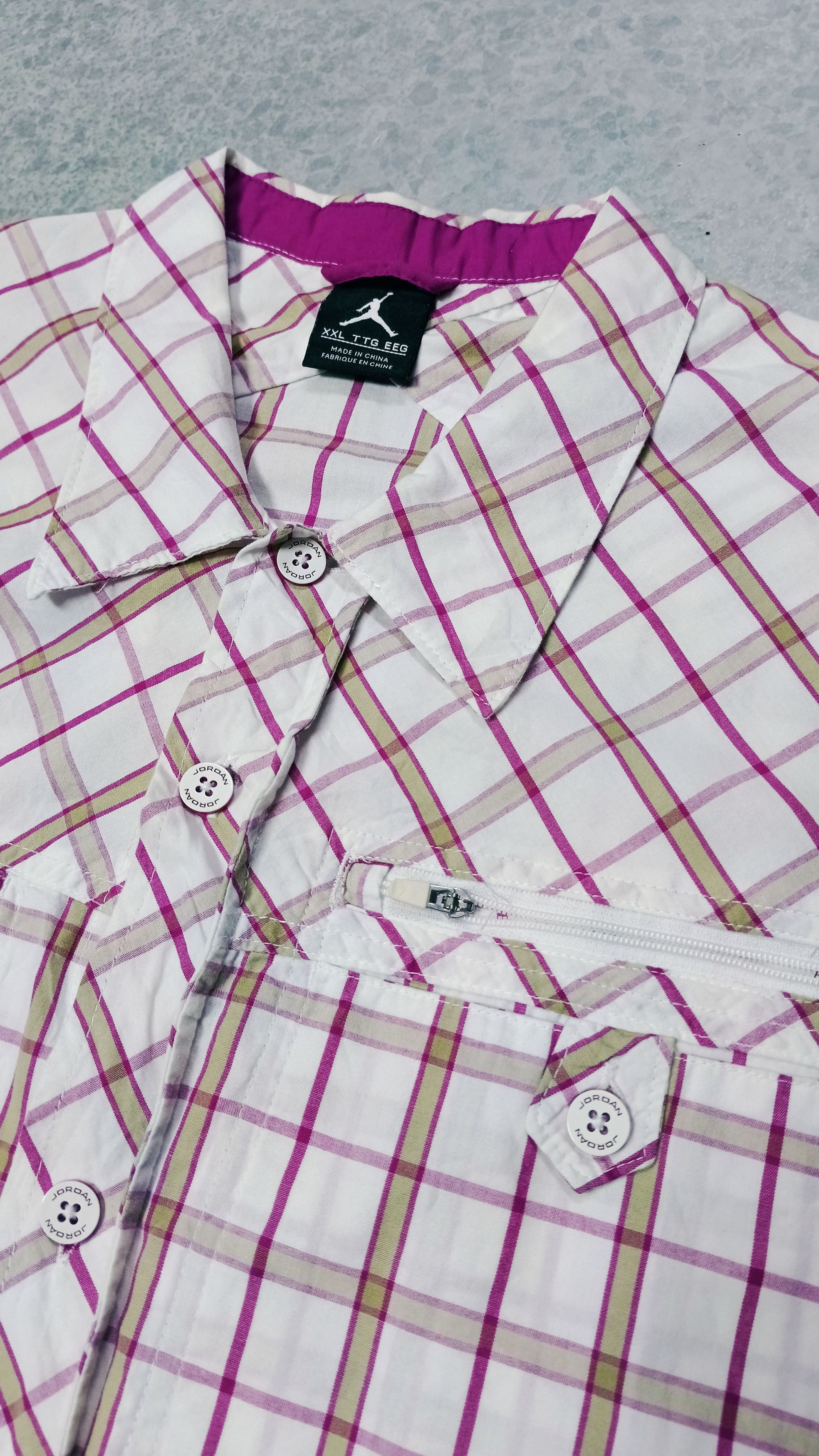Nike Nike Air Jordan Button Up Shirt Size US XL / EU 56 / 4 - 7 Thumbnail