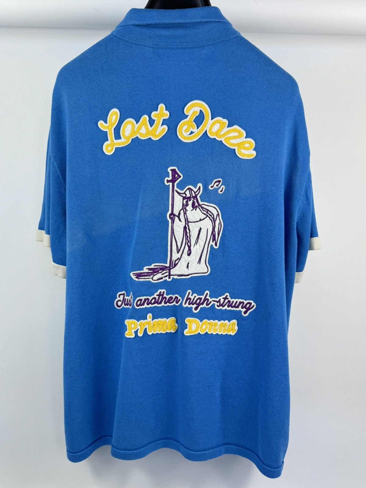 Lost Daze LOGO PRINT KNIT SHIRT Size US XXL / EU 58 / 5 - 2 Thumbnail