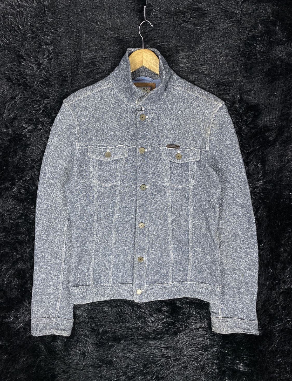 Diesel Vintage Diesel - Co Button Chambray Shirt Jacket K0125 Size US M / EU 48-50 / 2 - 1 Thumbnail