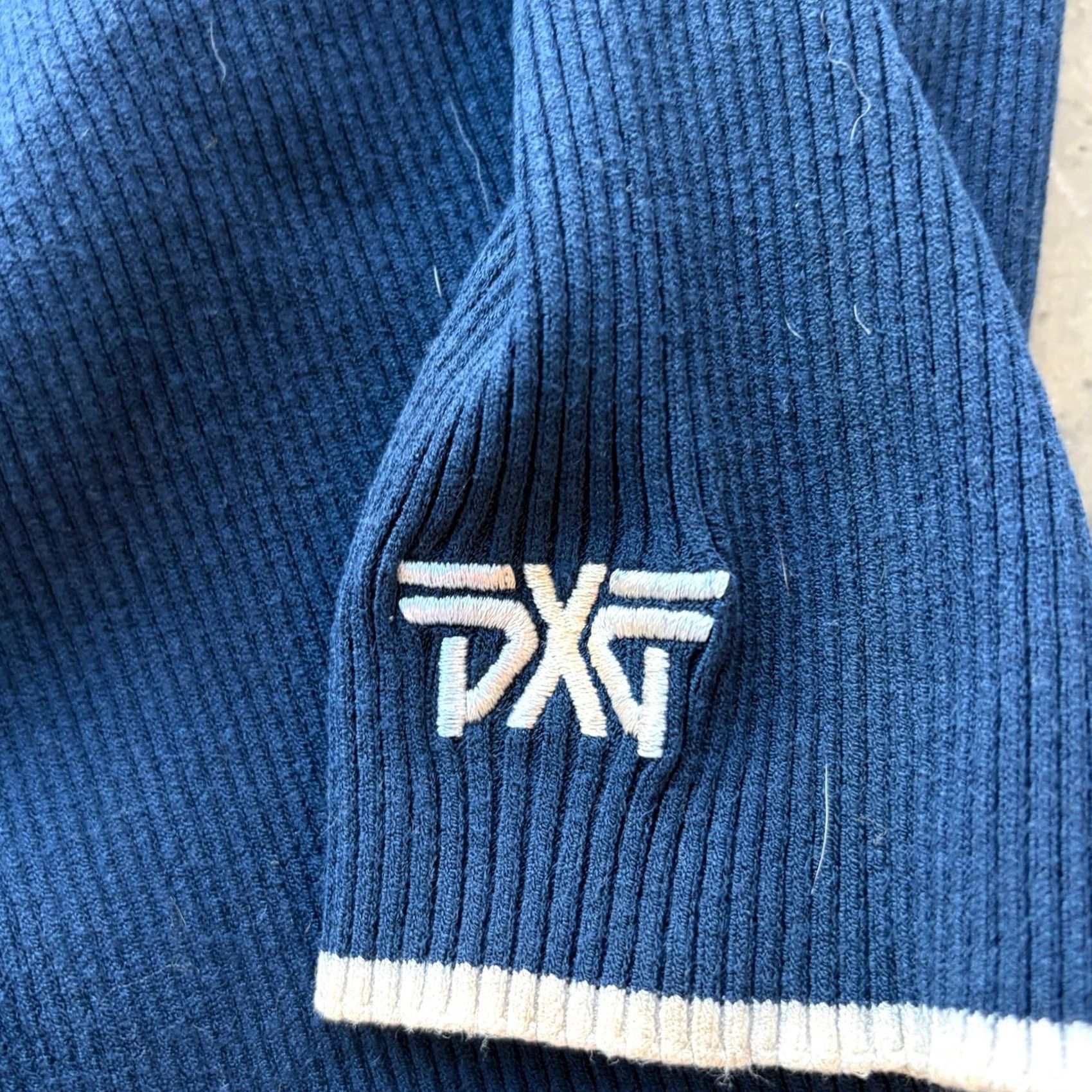 Vintage VINTAGE PXG Parsons Golf Long Line Knit Navy Cardigan Longsleeve Women’s Sweater XXS Size XXS / US 00 / IT 34 - 4 Thumbnail