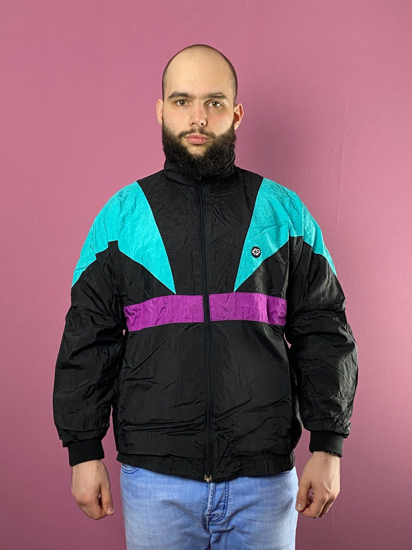 Vintage Design Ra Trikora Vintage Men's Windbreaker Jacket - L Size US L / EU 52-54 / 3 - 2 Thumbnail