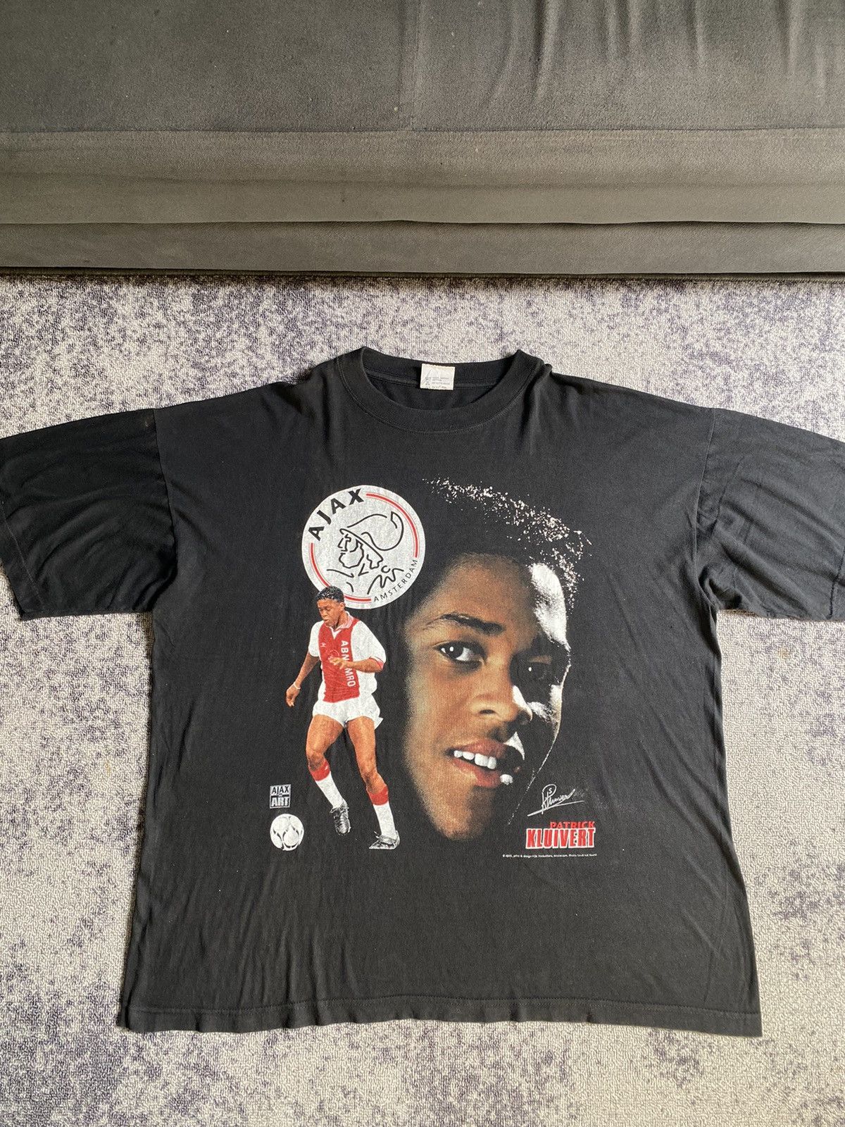 Vintage Vintage Art of Football patrick kluivert ajax amsterdam Size US XXL / EU 58 / 5 - 1 Thumbnail