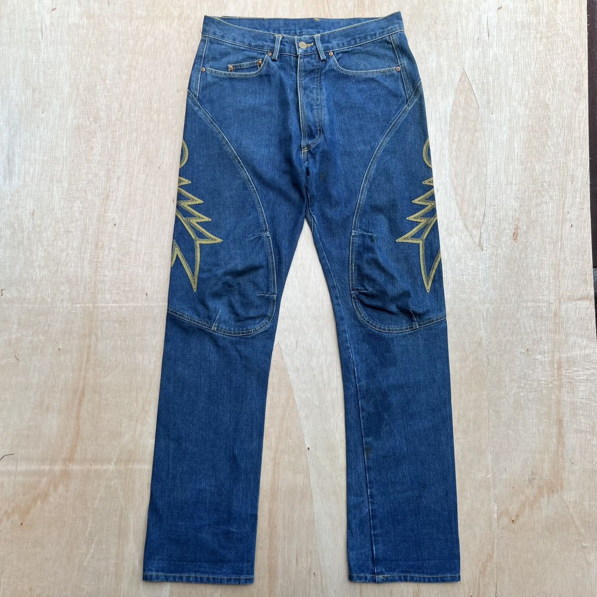 Lee LEE RIDER X ROUGH RIDER by POKIT BUCKLE BACK DENIM Size US 31 - 4 Thumbnail