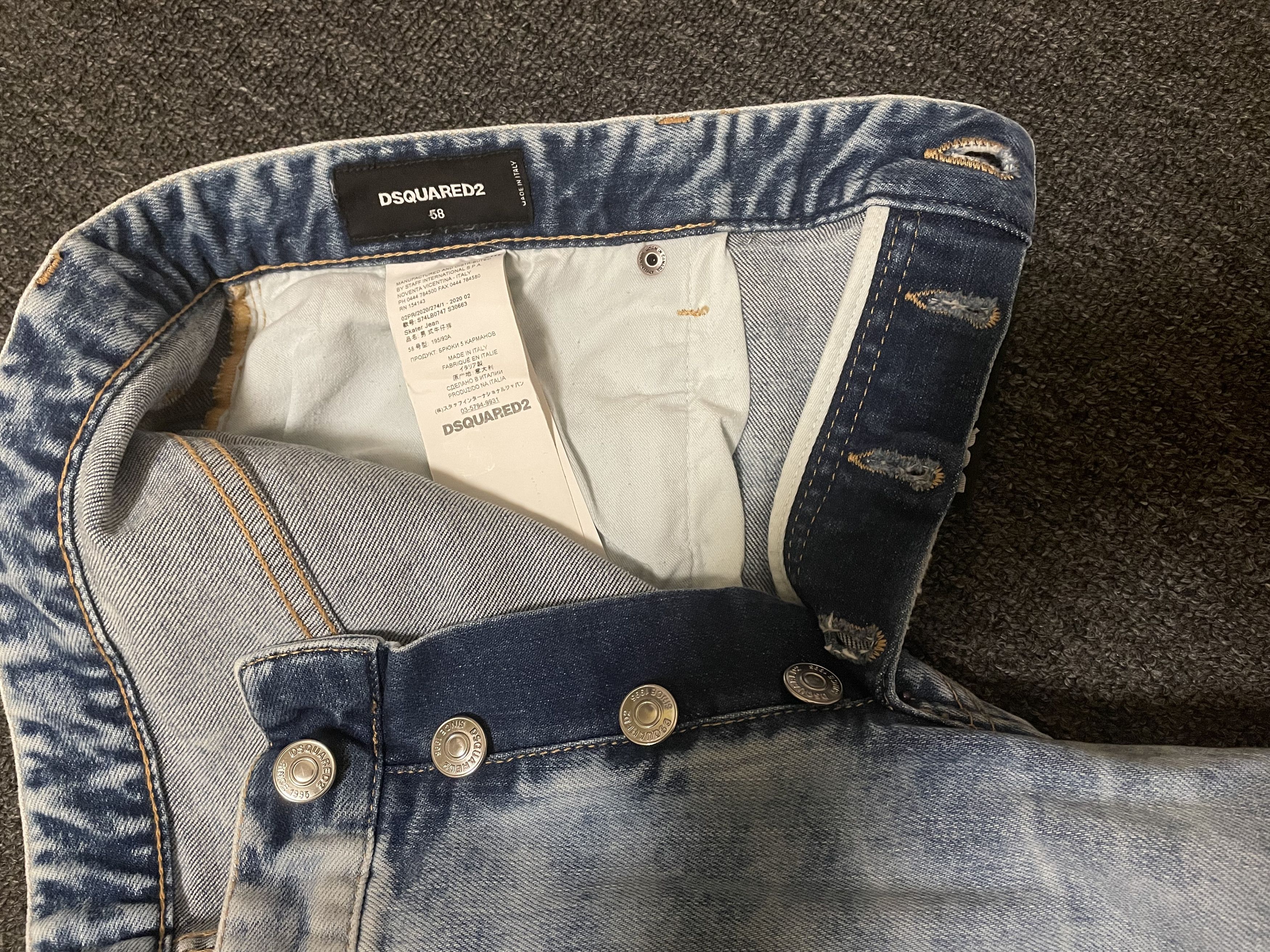 Dsquared2 Dsquared2 jeans size 58 Very good condition Size US 42 / EU 58 - 6 Thumbnail