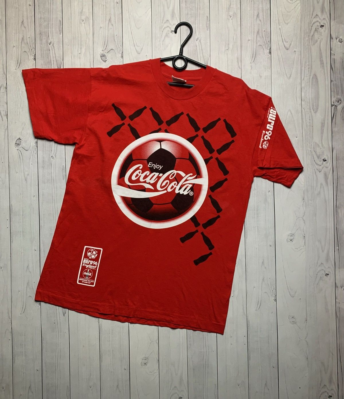 Coca Cola × Vintage Vintage Coca-Cola tee big logo rare vintage tee L Size US L / EU 52-54 / 3 - 1 Thumbnail
