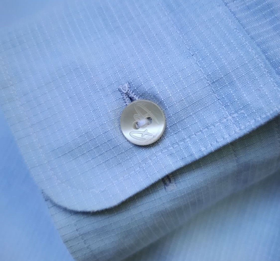 Balmain × Pierre Balmain Blue shirt Balmain Paris Size US XL / EU 56 / 4 - 6 Thumbnail