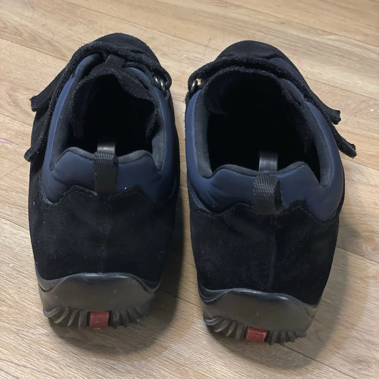 Prada Prada America’s Cup Luna Rossa Sneakers Black Blue Suede Size US 10.5 / EU 43-44 - 7 Thumbnail