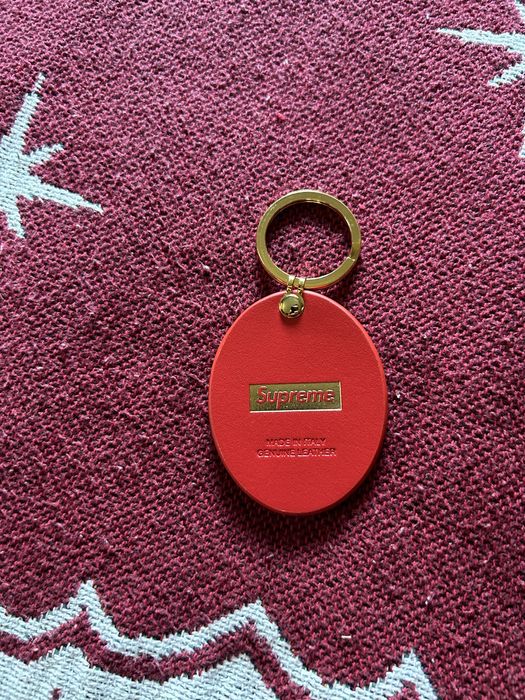 Supreme Supreme Guadalupe leather keychain | Grailed