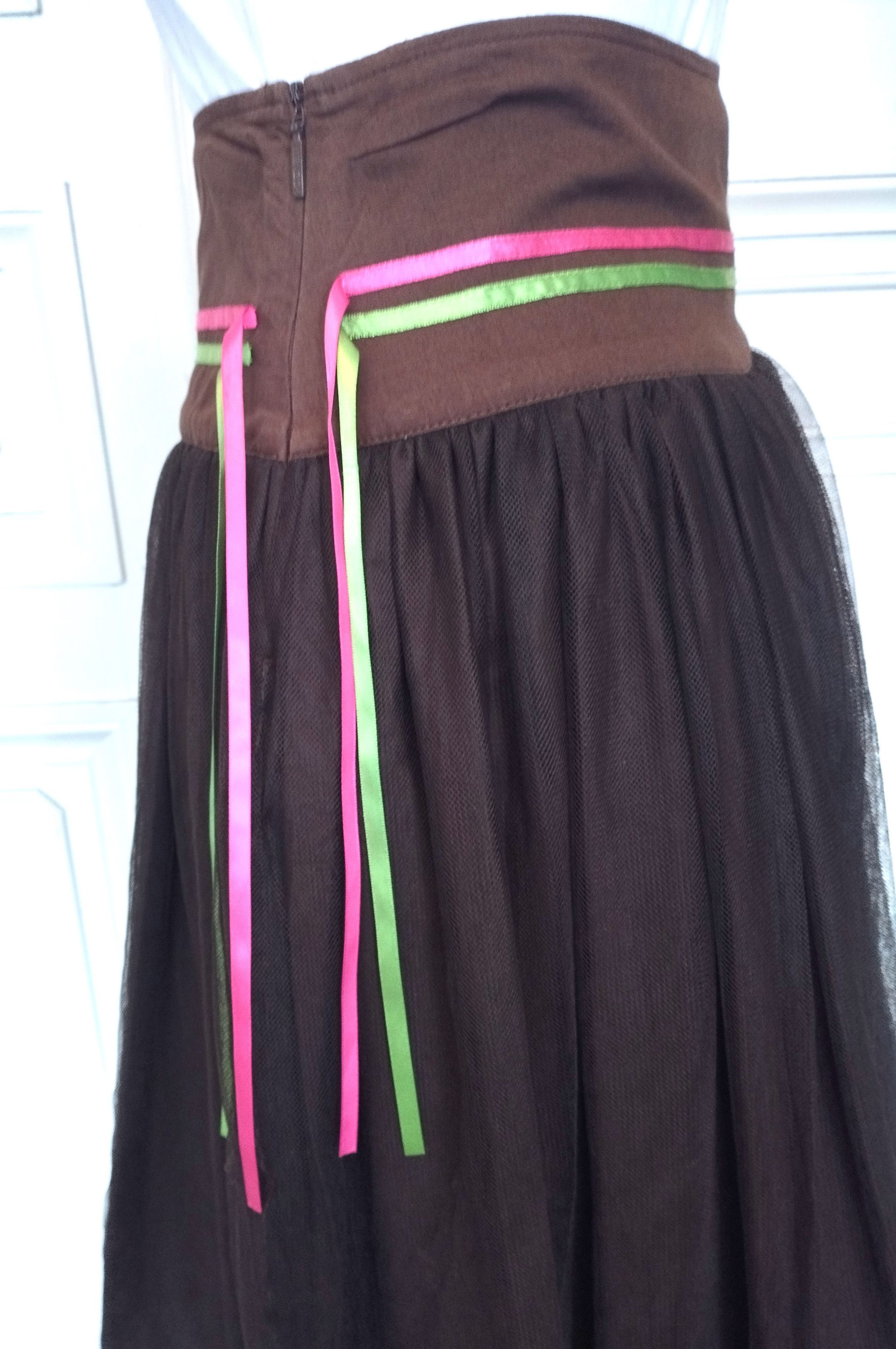 Kenzo Kenzo Jupe Ballerine Liens Multicolores T XS/S Size 25" / US 0 / IT 36 - 6 Thumbnail