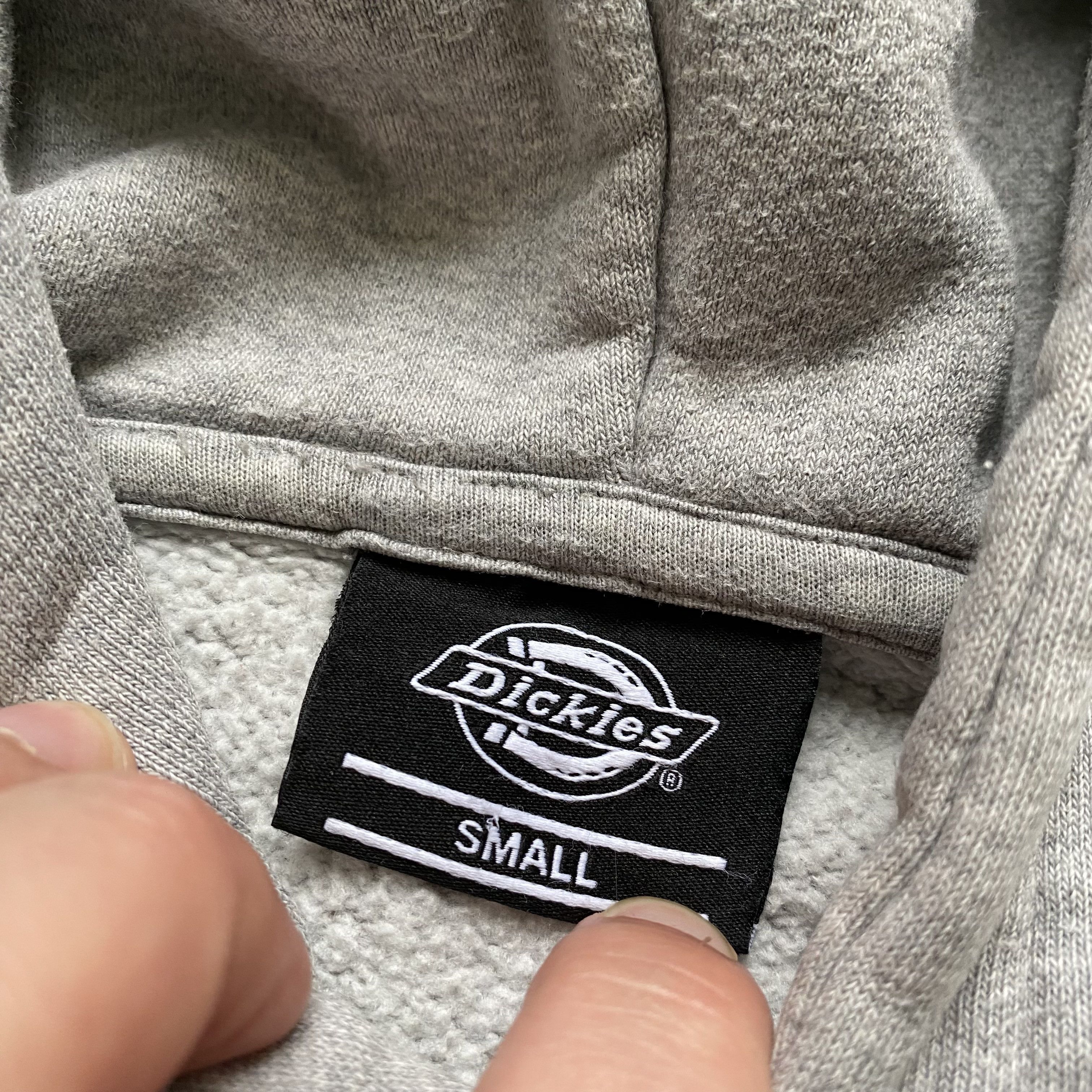 Dickies ⚒️ Vintage 00s Dickies boxy hoodie center logo Workwear Size US S / EU 44-46 / 1 - 9 Thumbnail