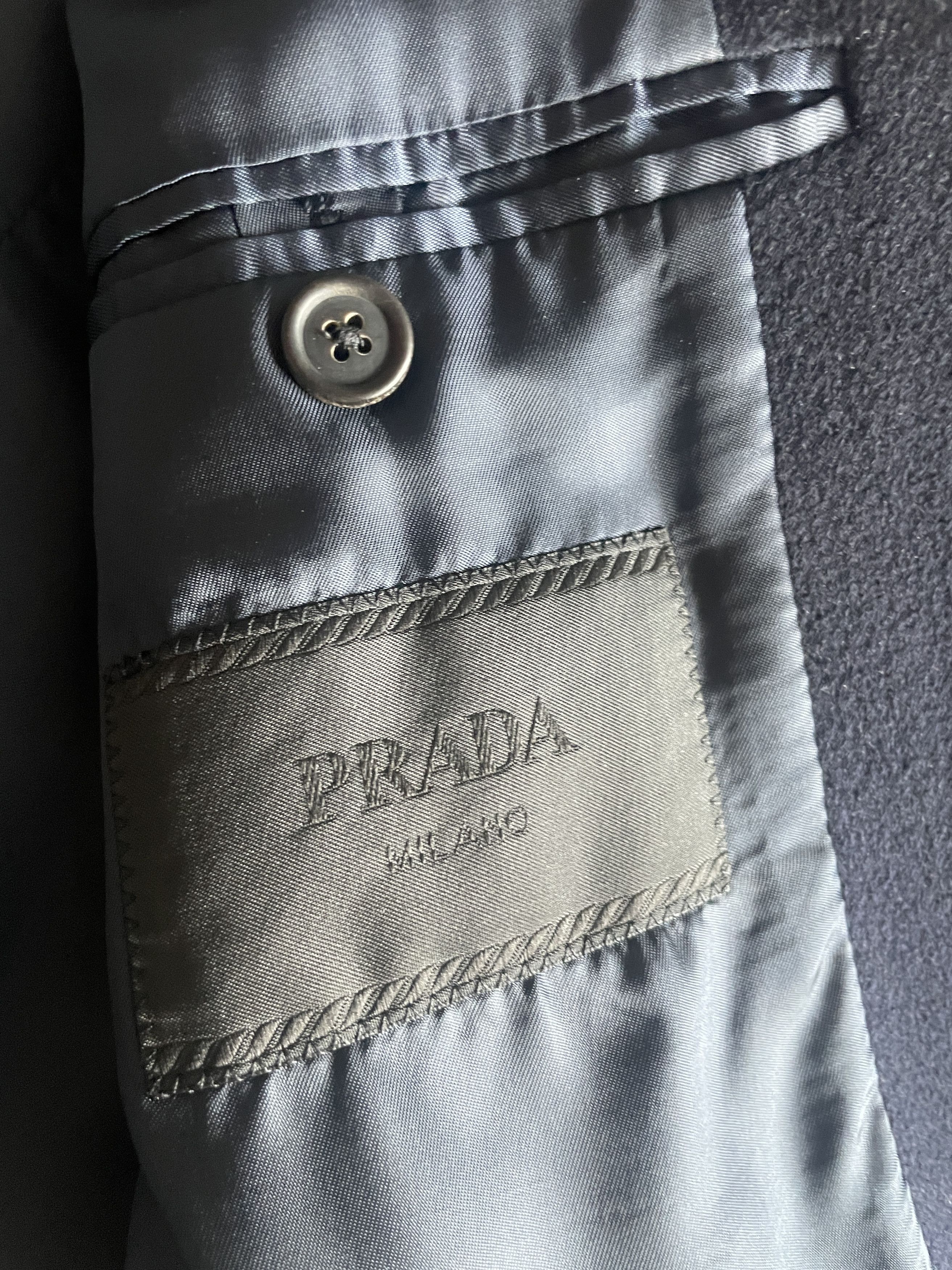 Prada Prada Cashmere Blazer Size 50R - 3 Thumbnail
