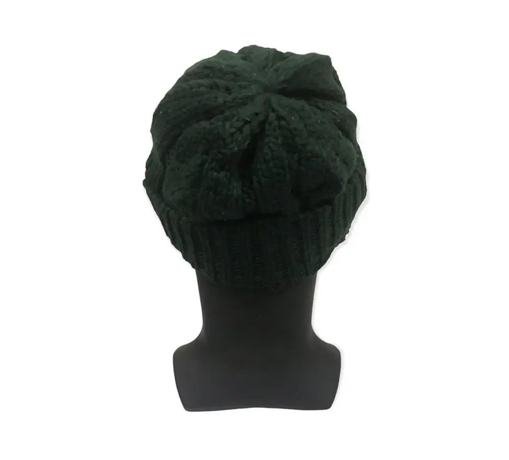 Japanese Brand × Vintage Japanese Brand Knit Design Beanie Hat Size ONE SIZE - 4 Thumbnail