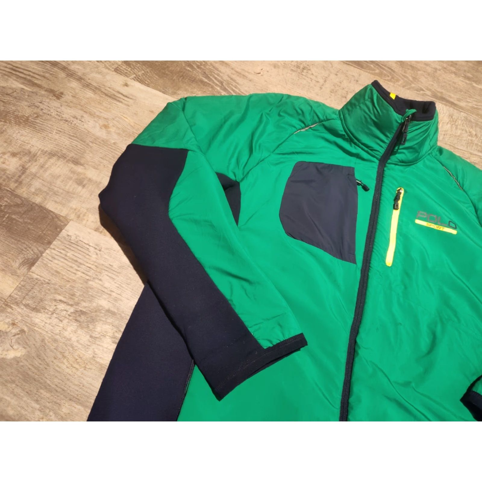 Polo Ralph Lauren Polo Ralph Lauren Performance Green Hybrid Tech Full Zip Jacket Mens L Polo Sport Ralph Lauren Size US L / EU 52-54 / 3 - 3 Thumbnail