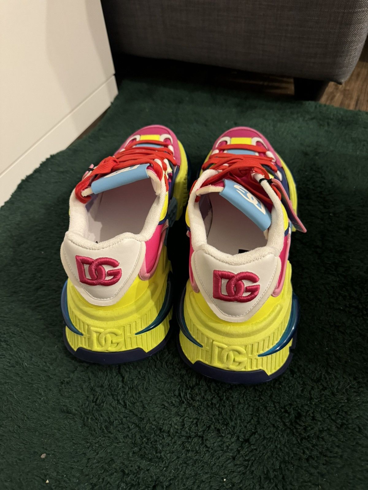 Dolce & Gabbana Dolce & Gabbana multicolour sneakers Size US 8.5 / EU 41-42 - 7 Thumbnail