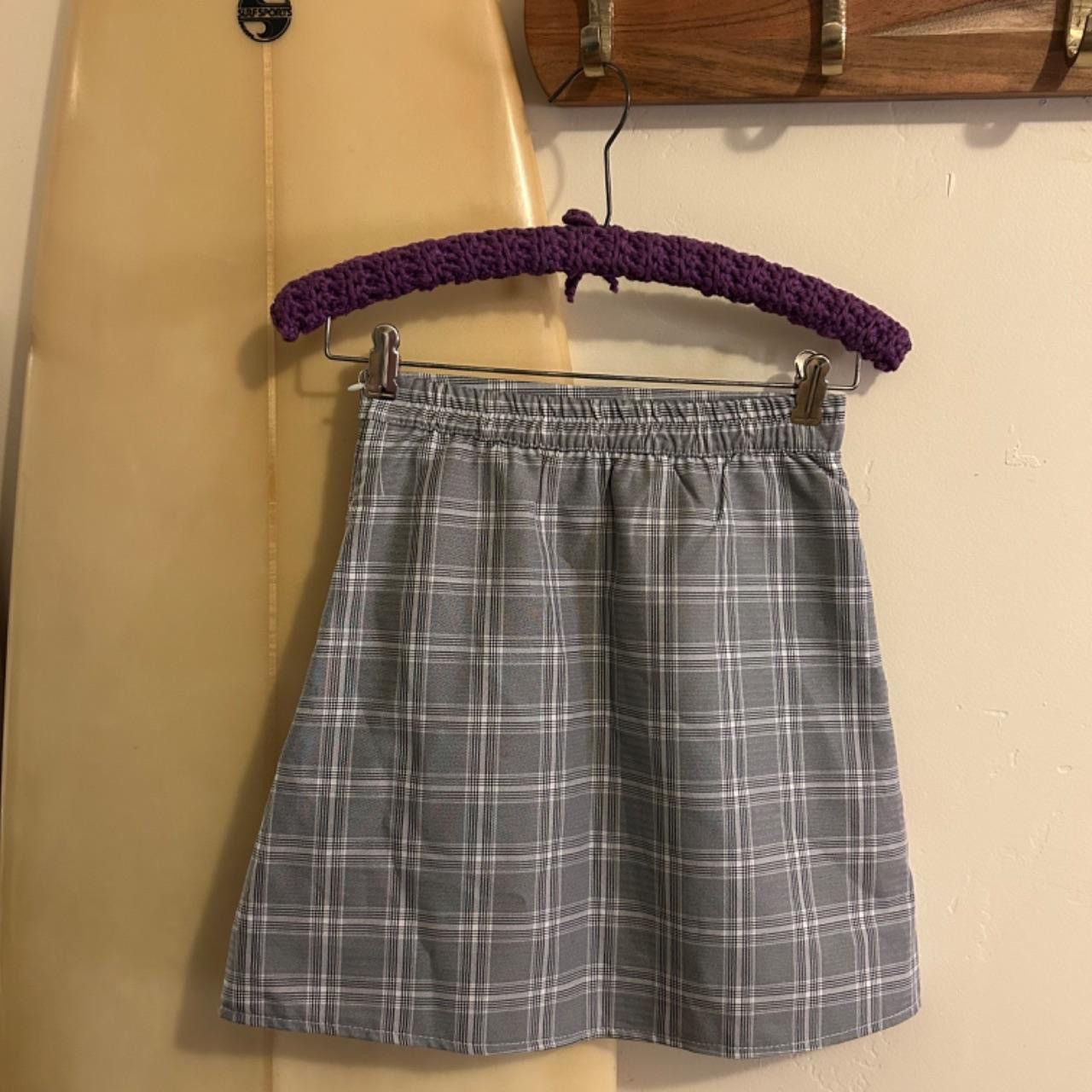 Other Handmade vintage Plaid Skirt Size 25" / US 0 / IT 36 - 2 Thumbnail