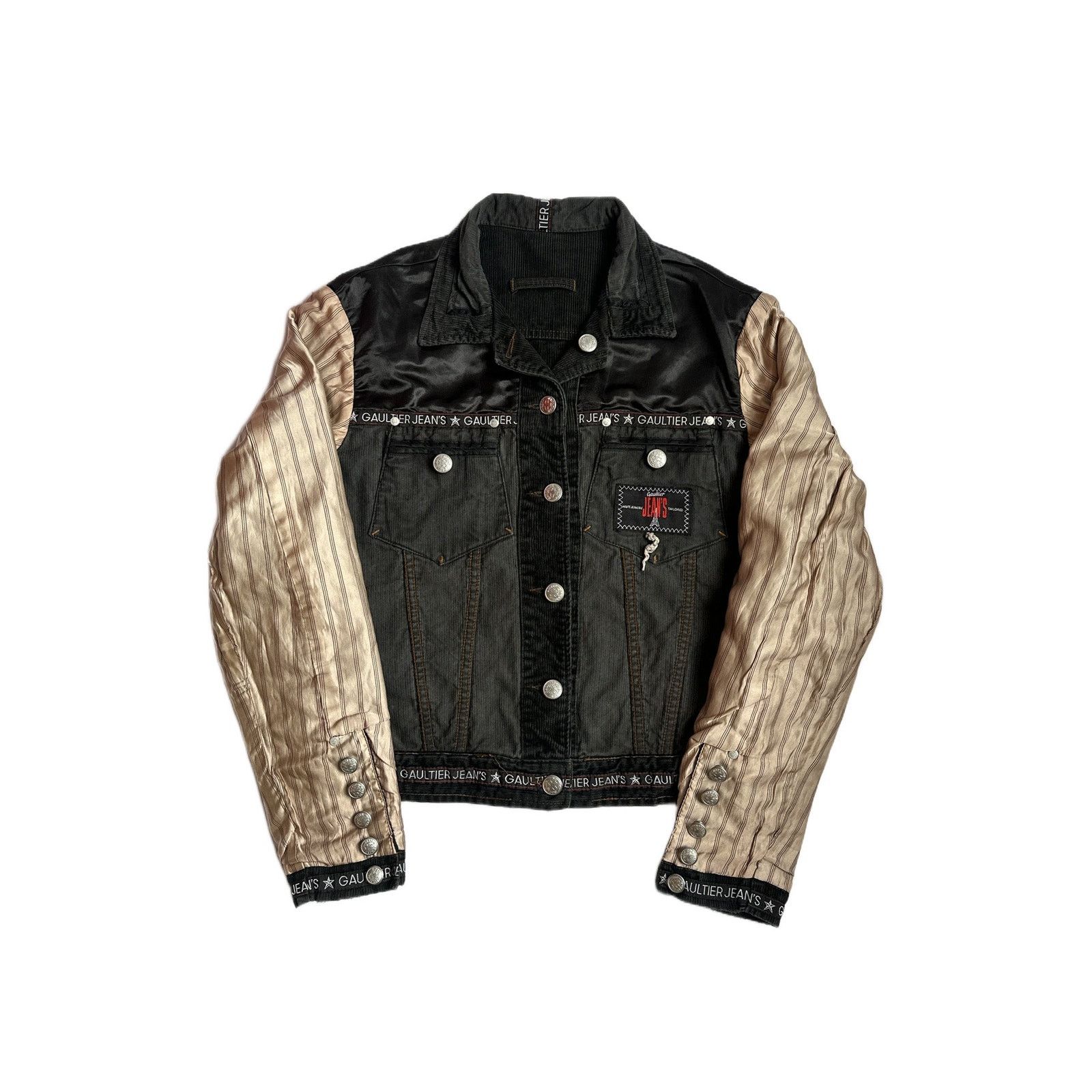 Jean Paul Gaultier Jean Paul Gaultier Reversible Trucker Jacket Size US S / EU 44-46 / 1 - 3 Thumbnail