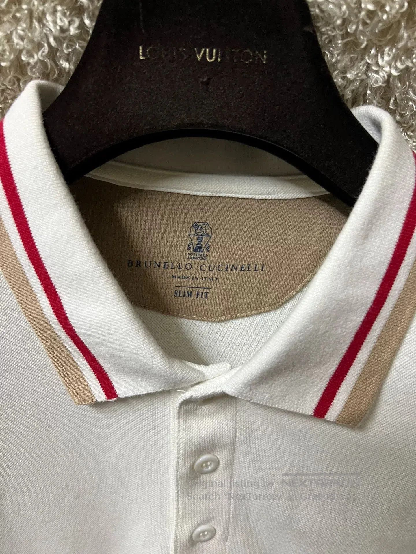 Brunello Cucinelli Brunello Cucinelli Men's L Short Sleeve Polo. Size US L / EU 52-54 / 3 - 4 Thumbnail