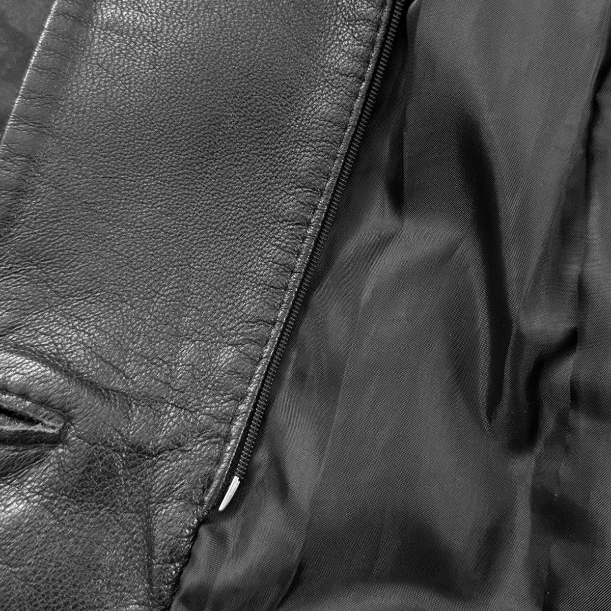 Vintage Iconic super long matrix leather coat Size L / US 10 / IT 46 - 7 Thumbnail