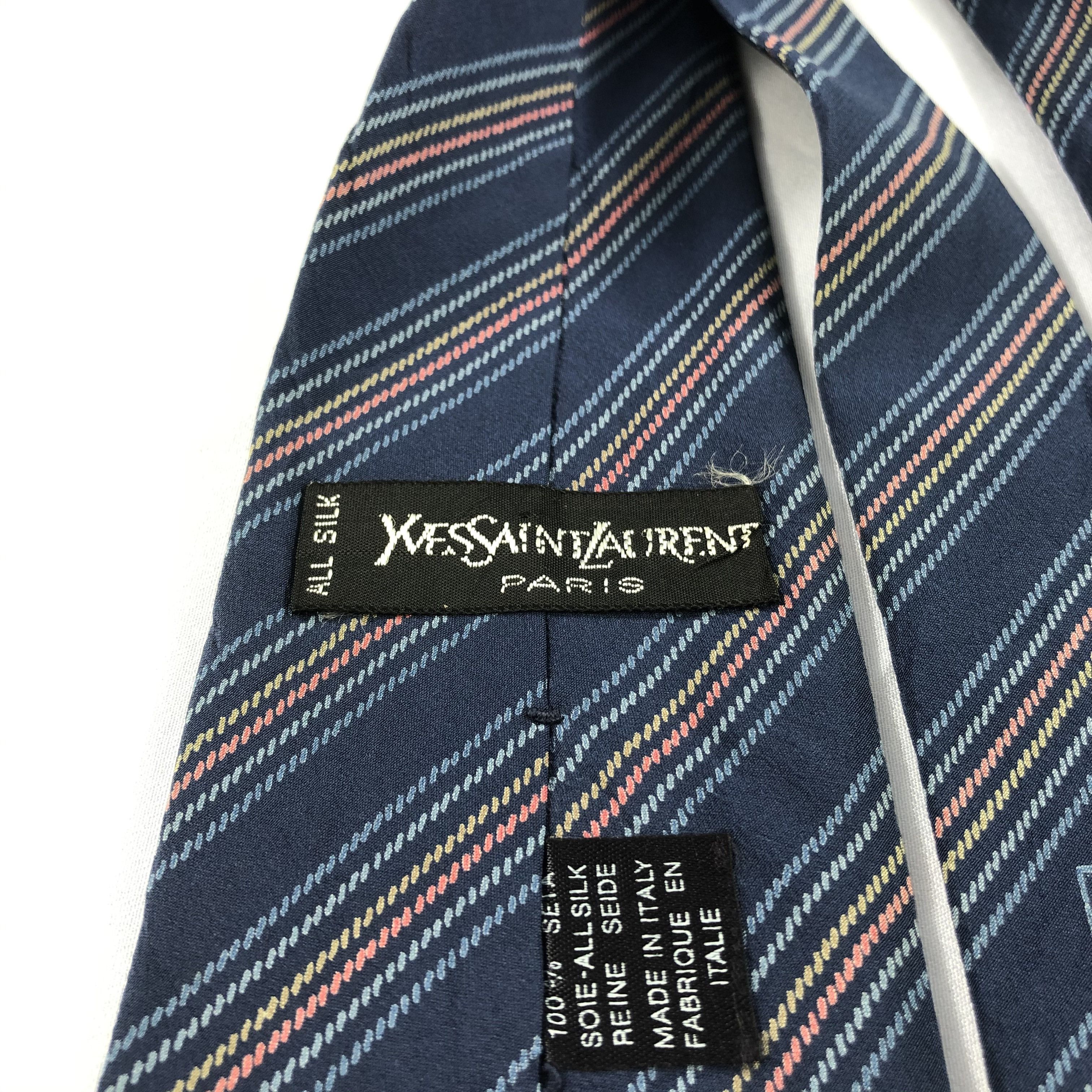 Vintage × Yves Saint Laurent Yves Saint Laurent Silk Neck Ties T59 Size ONE SIZE - 3 Thumbnail