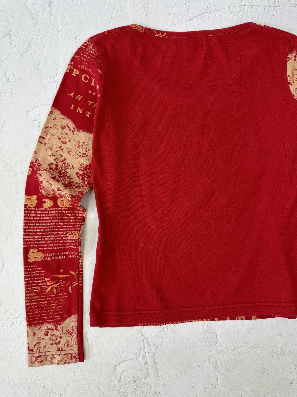 Vintage Vintage Gaultier Style Printed Sweater Size M / US 6-8 / IT 42-44 - 5 Thumbnail