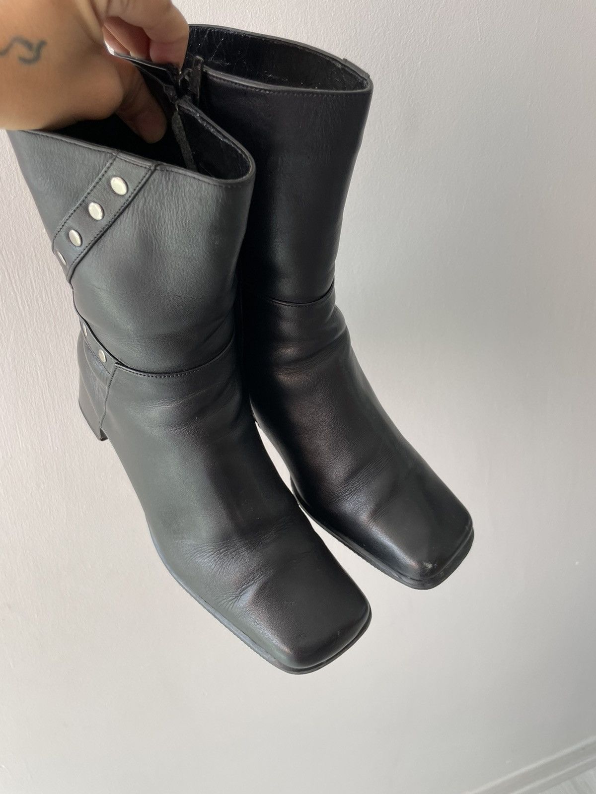 Vintage Vintage leather boots Size US 7.5 / IT 37.5 - 11 Thumbnail