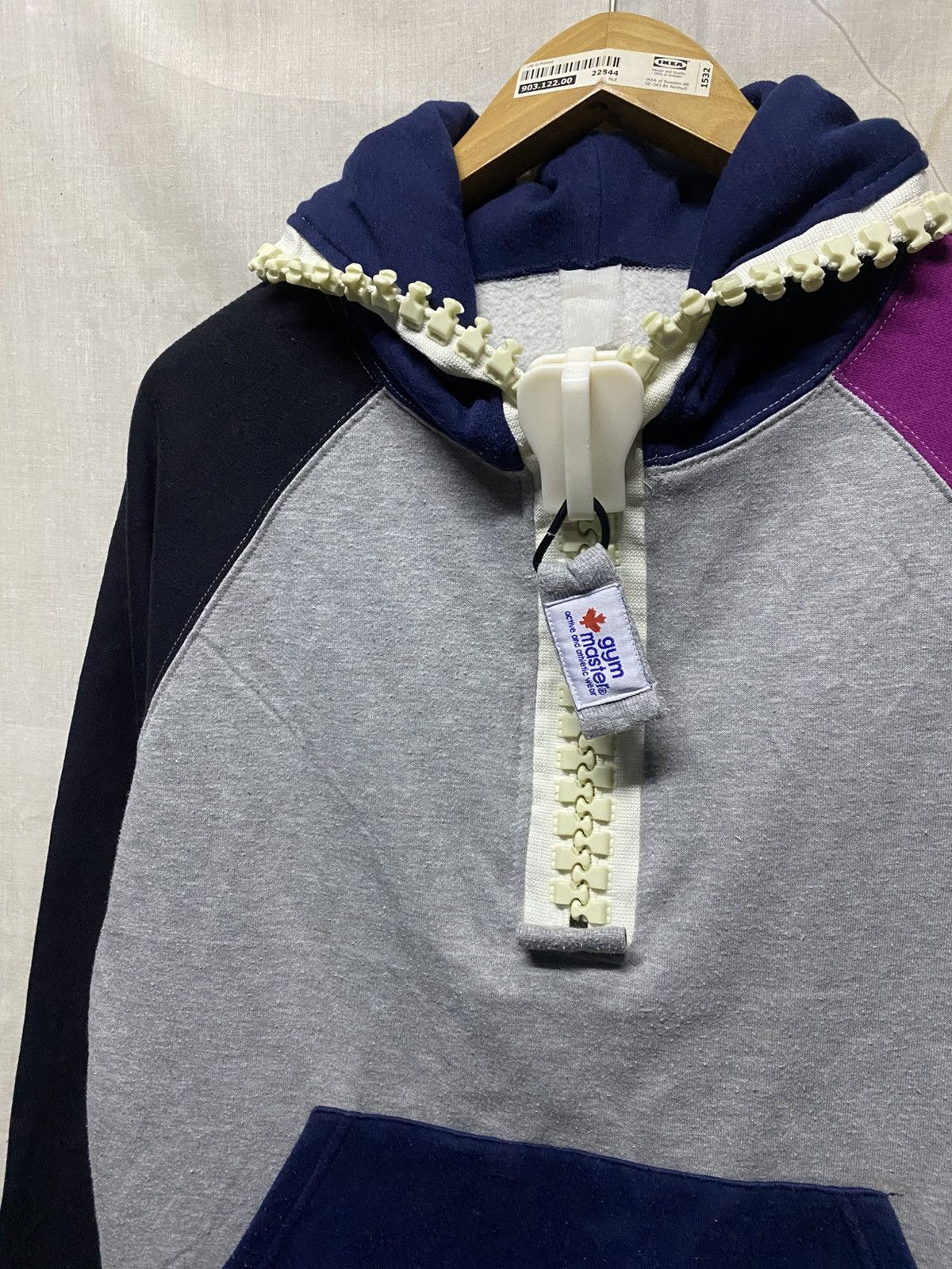 Japanese Brand ❗️SALE❗️Gym Master Large Zipper Multicolor Hoodie Size US L / EU 52-54 / 3 - 2 Thumbnail