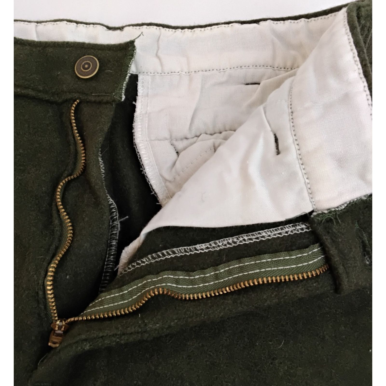 Other Codet Wool Pants 28x28 Green Outdoor Winter Made in Canada Size US 28 / EU 44 - 6 Thumbnail