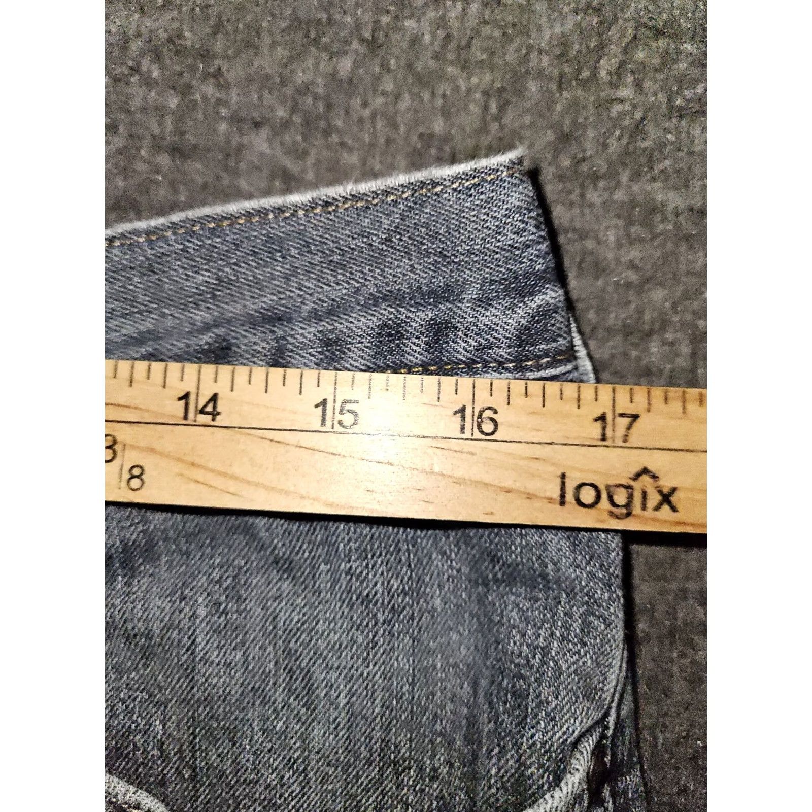 Carhartt Carhartt Jeans Relaxed Straight Men 33x30 Blue Distressed Workwear Denim Size US 33 - 3 Thumbnail