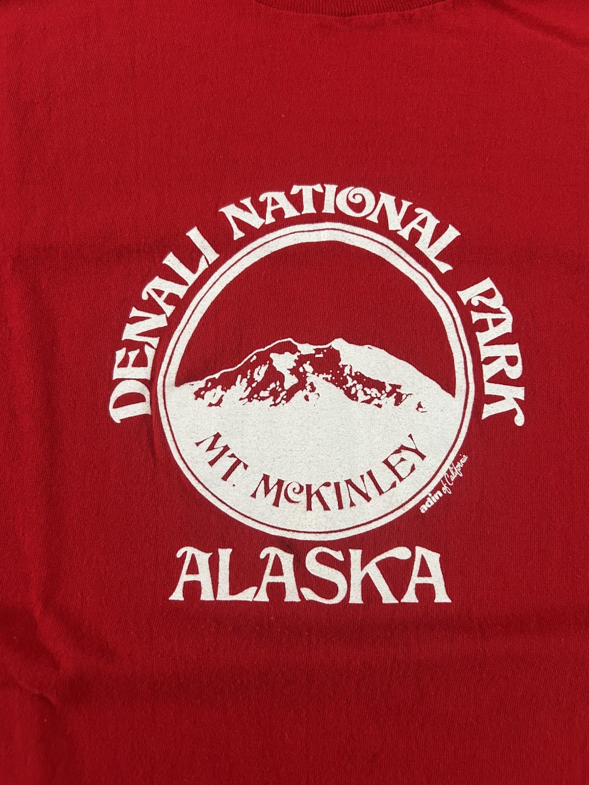 Vintage Vintage 1980s Denali National Park , Alaska tshirt Size US XL / EU 56 / 4 - 2 Thumbnail