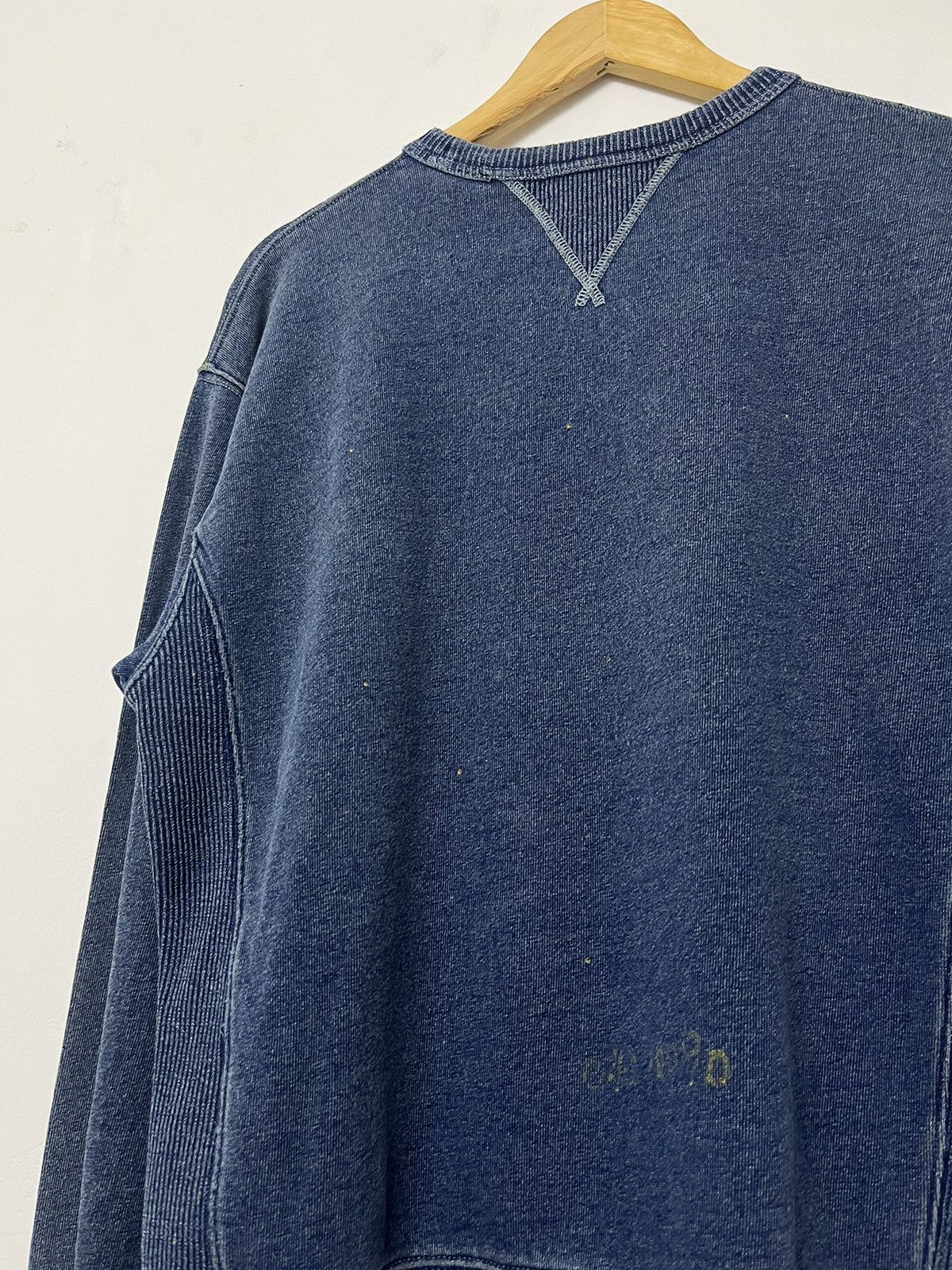 RRL Ralph Lauren × Vintage Vintage RRL Double RL Reverse Weave Crewneck Sweatshirt Size US M / EU 48-50 / 2 - 12 Thumbnail