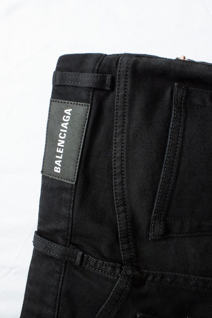 Balenciaga Balenciaga, Black 2019 skinny jeans Size 25" / US 0 / IT 36 - 4 Thumbnail