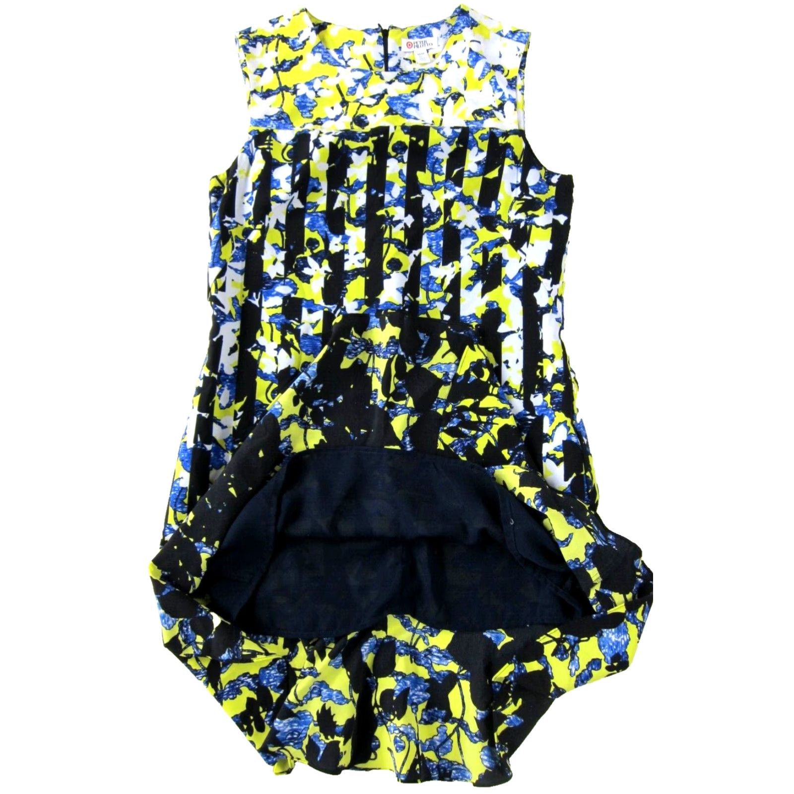 Peter Pilotto Peter Pilotto Yellow Floral Sleeveless Shift Tunic Tank Dress M Women Medium Size M / US 6-8 / IT 42-44 - 6 Thumbnail