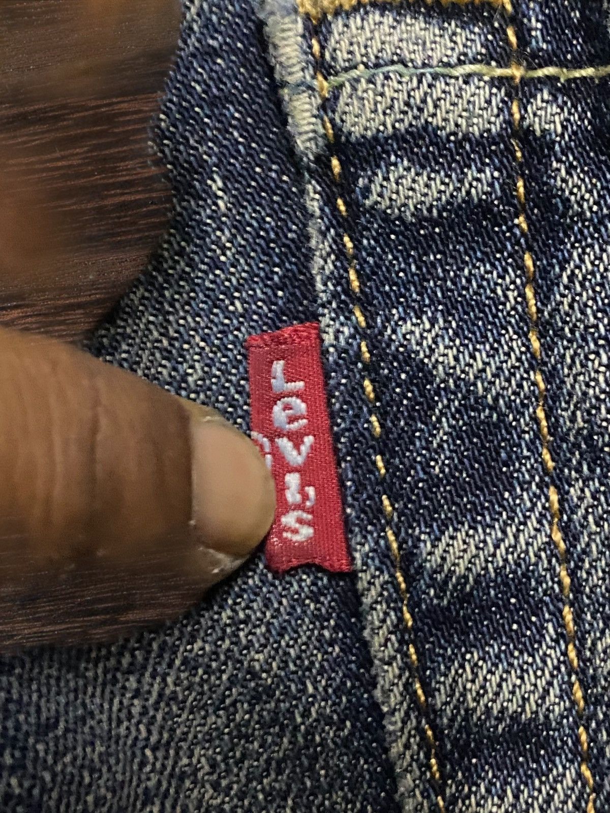 Levi's Vintage Levis 541 Mud Wash Distressed Slim Fit Jeans Size US 34 / EU 50 - 16 Thumbnail