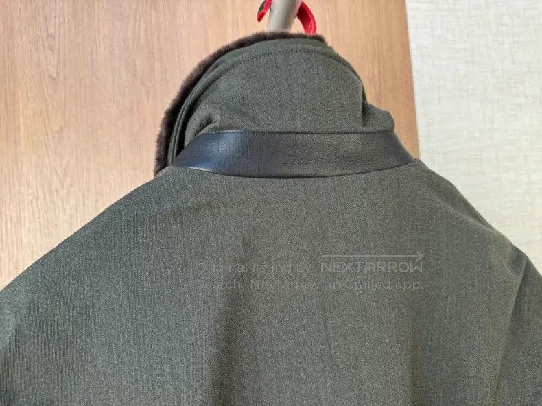 Loro Piana Loro Piana 100% Baby Wool Removable Fur Collar Pilot Jacke Size US M / EU 48-50 / 2 - 8 Thumbnail