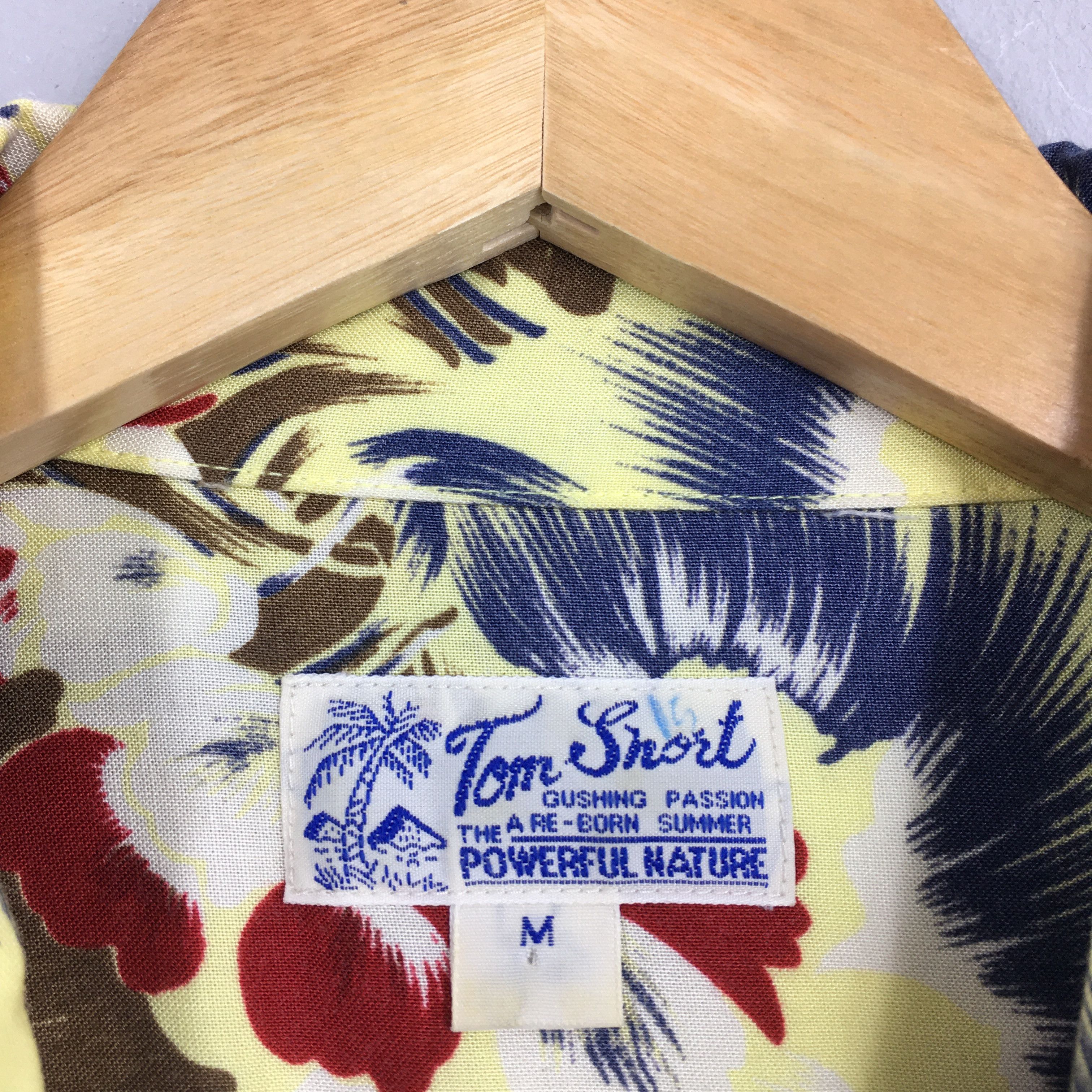 Vintage Vintage Tom Short Hawaiian Flower Rayon Shirt Medium Size US M / EU 48-50 / 2 - 5 Thumbnail