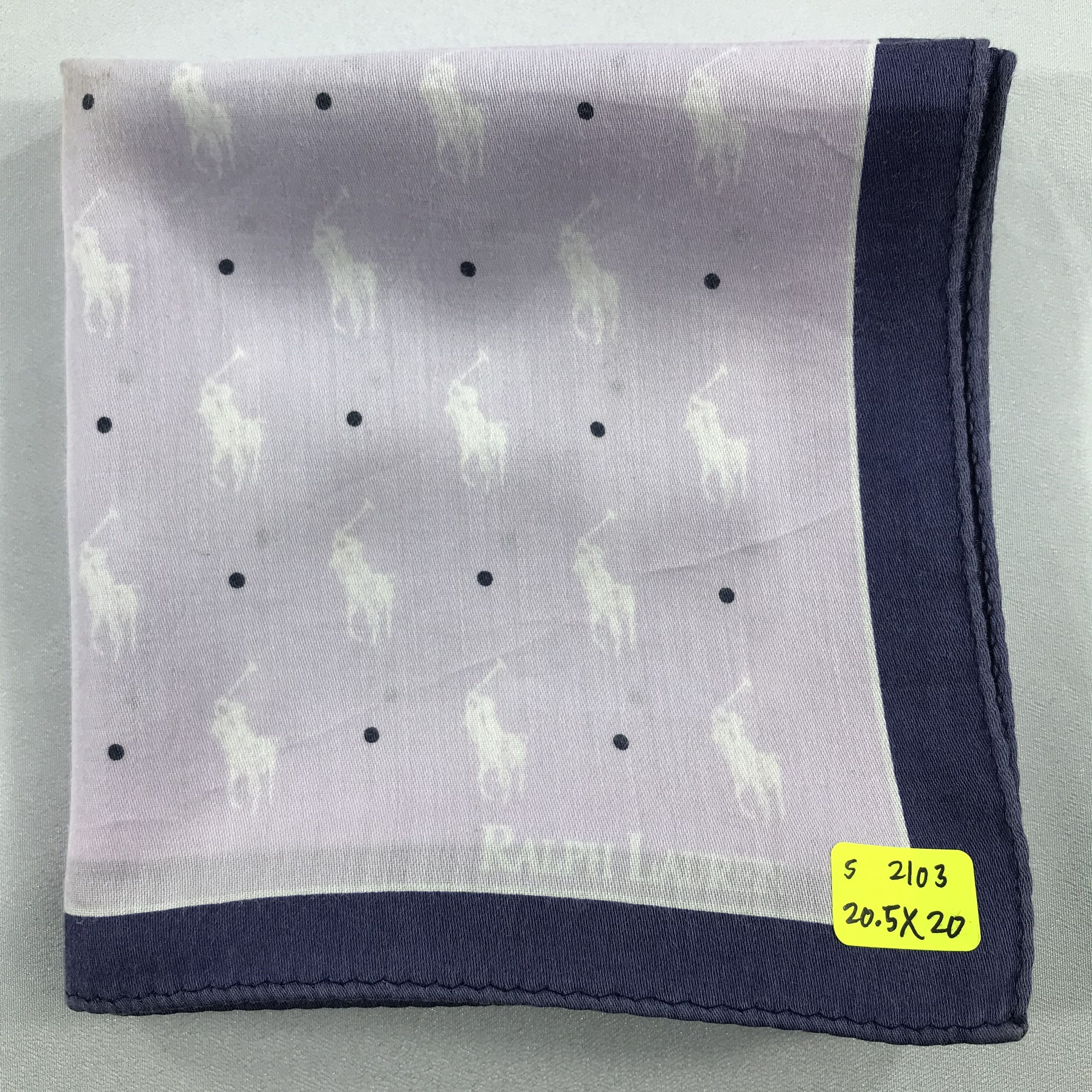 Ralph Lauren × Vintage Ralph Lauren Bandana / Handkerchief / Neckerchief - S2103 Size ONE SIZE - 5 Thumbnail