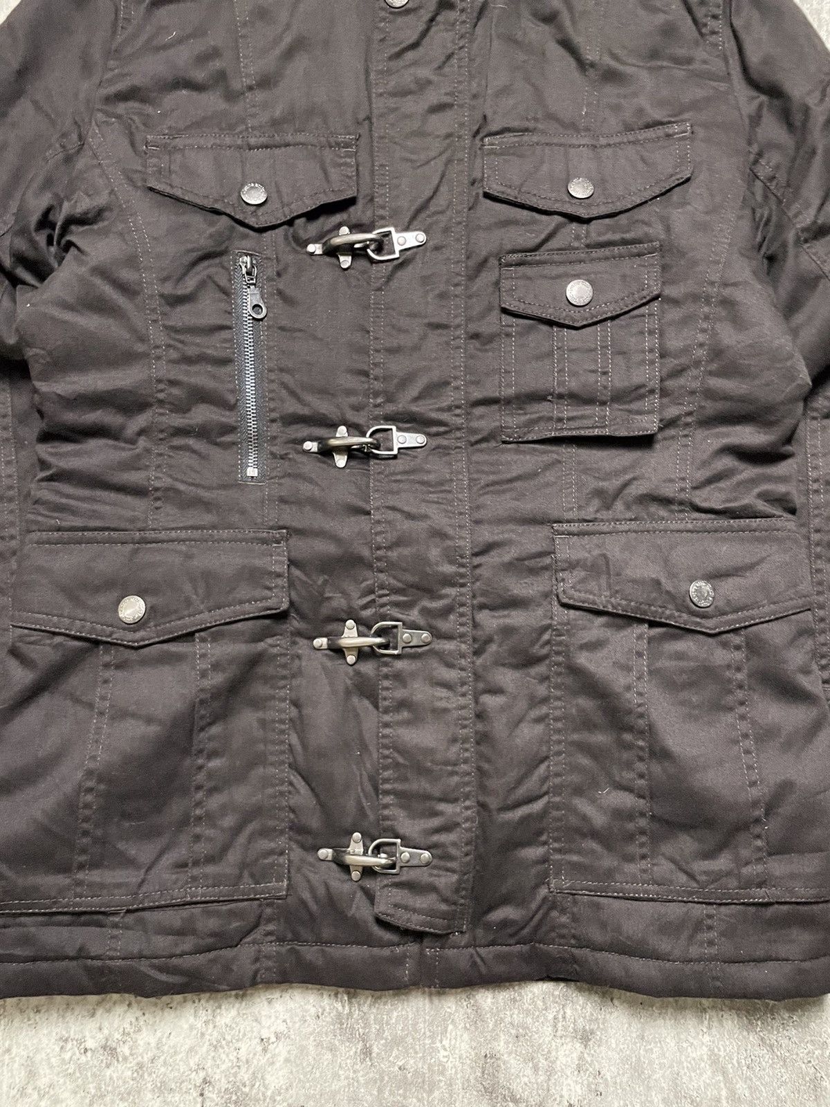 In The Attic In The Attic Fur Hooded Parka Jacket Vkei Style Size US M / EU 48-50 / 2 - 4 Thumbnail
