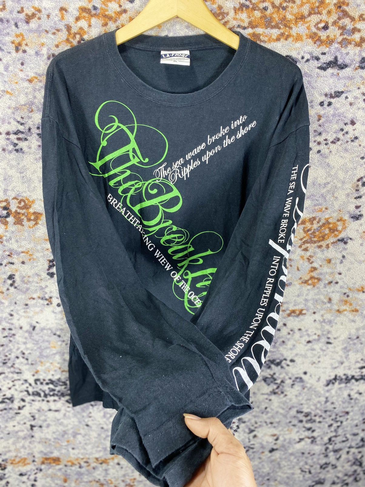 If Six Was Nine × Japanese Brand × KMRii La-fiori Japanese Poem Longsleeve Ifsixwasnine Lgb style Size US XL / EU 56 / 4 - 2 Thumbnail