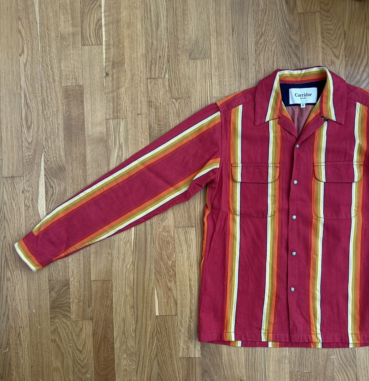 Corridor Corridor Big Energy Stripe Hot Rod XS NWT Size US XS / EU 42 / 0 - 5 Thumbnail