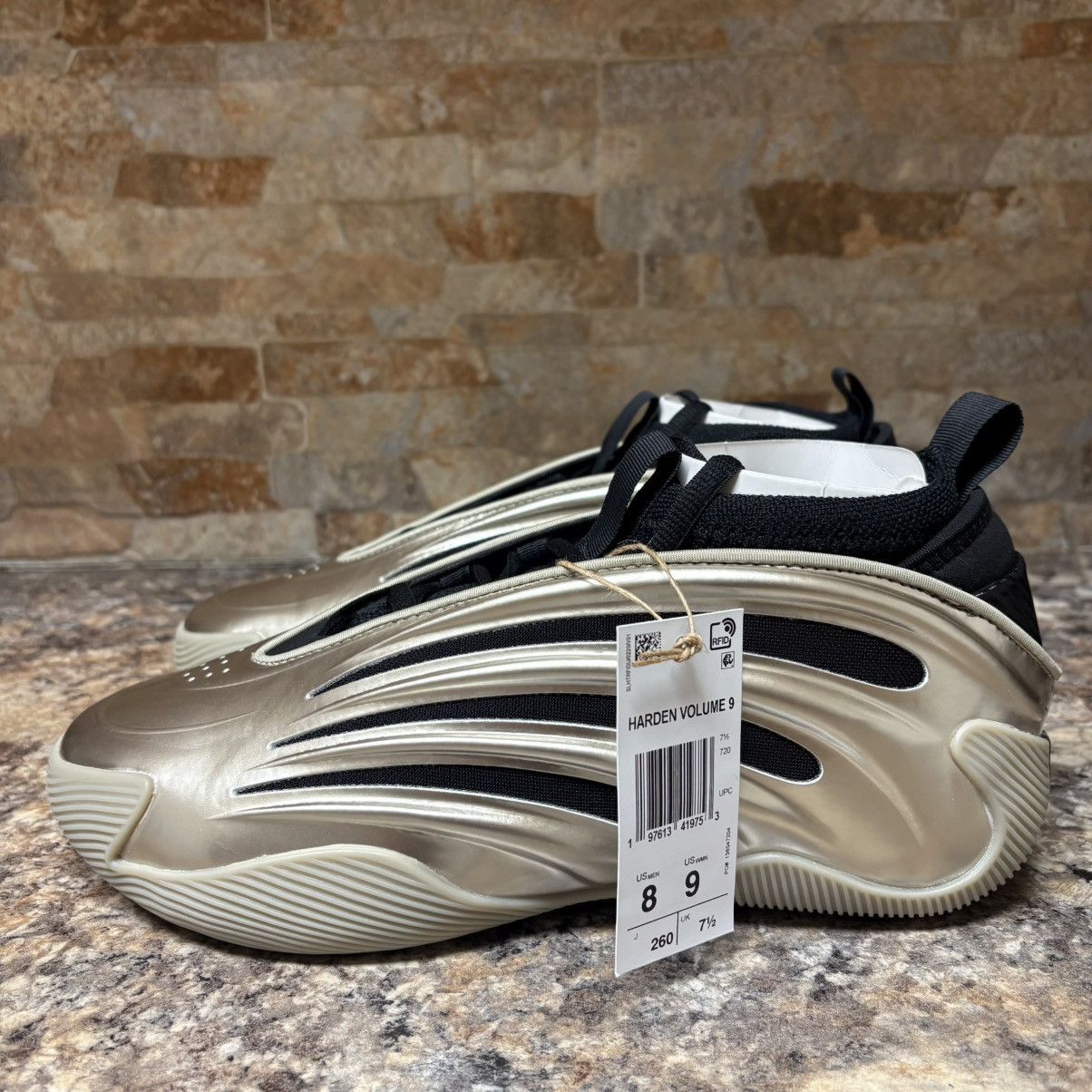 Adidas Harden Volume 9 'Cyber Metallic' Size 8