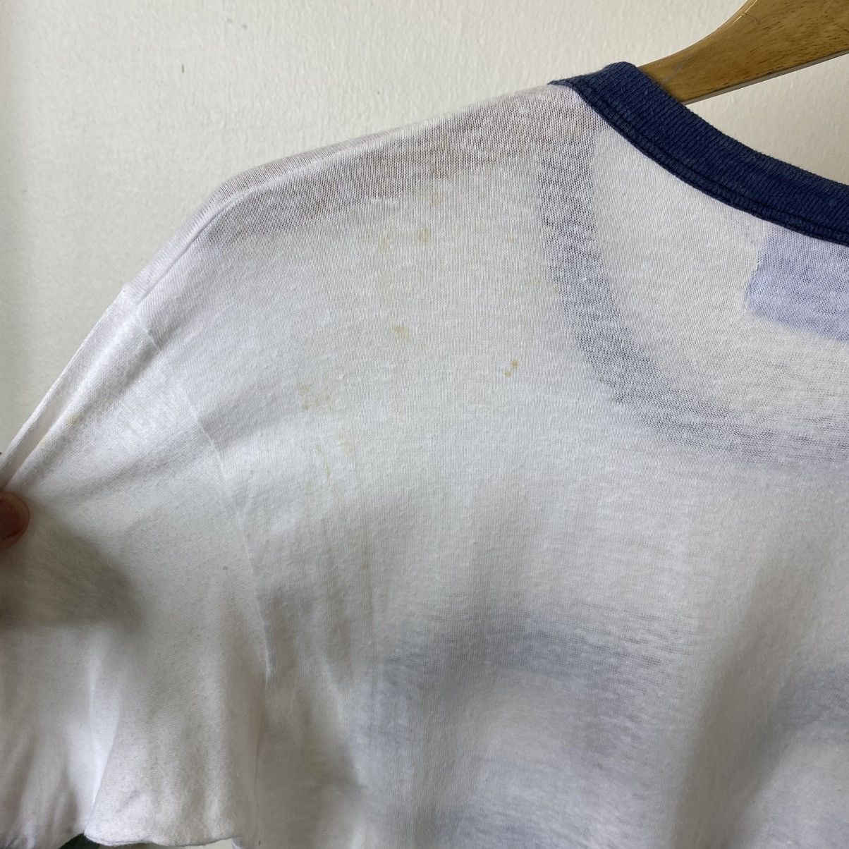 Ocean Pacific Vintage 1970s Ocean Pacific Surf Ringer T Shirt Size US S / EU 44-46 / 1 - 6 Thumbnail