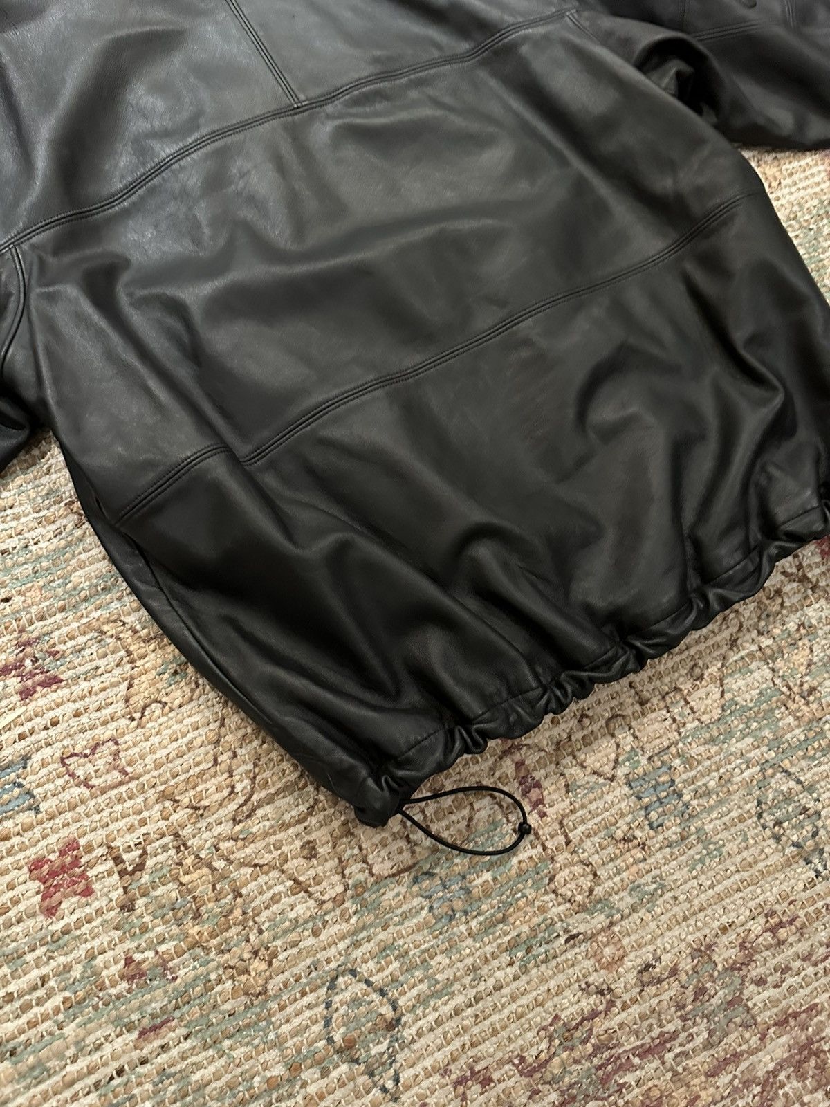 Goretex × Supreme Supreme Gore-Tex Leather Jacket Black Size US L / EU 52-54 / 3 - 6 Thumbnail