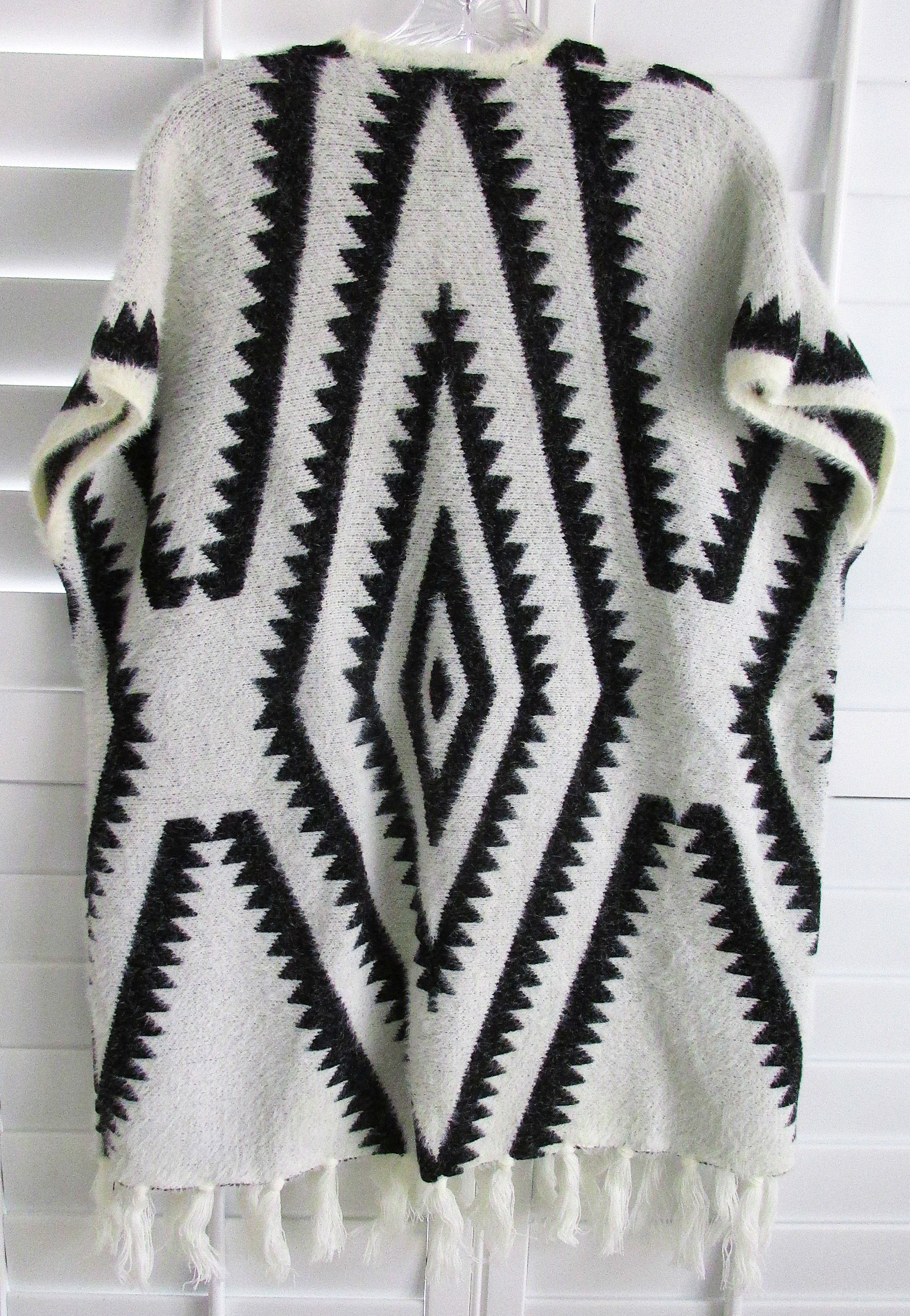 Other Francesca's (NWT) Tribal Design Cardigan Sweater-One Size Size ONE SIZE - 3 Thumbnail