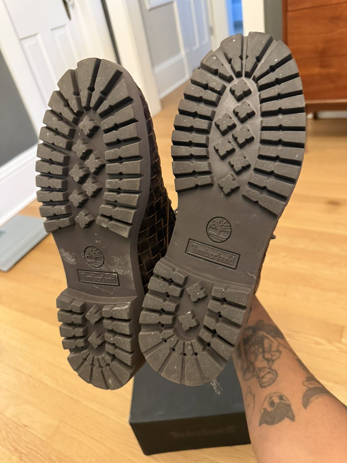 Timberland Woven Leather Timberland Size US 8.5 / EU 41-42 - 6 Thumbnail