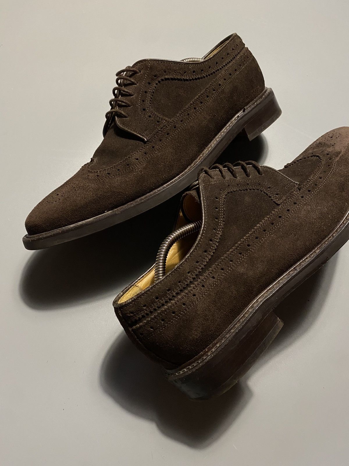 Sebago Sebago dark brown suede brogues shoes Size US 9 / EU 42 - 3 Thumbnail