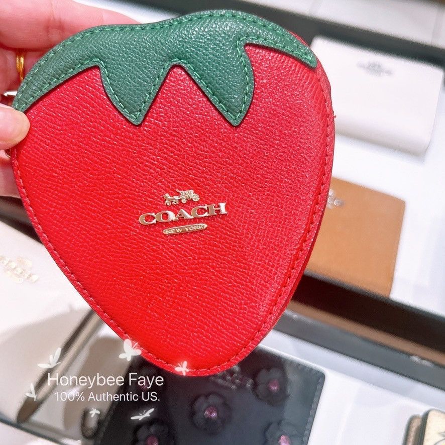 Coach Strawberry Coin Case CAN28 Size ONE SIZE - 1 Thumbnail