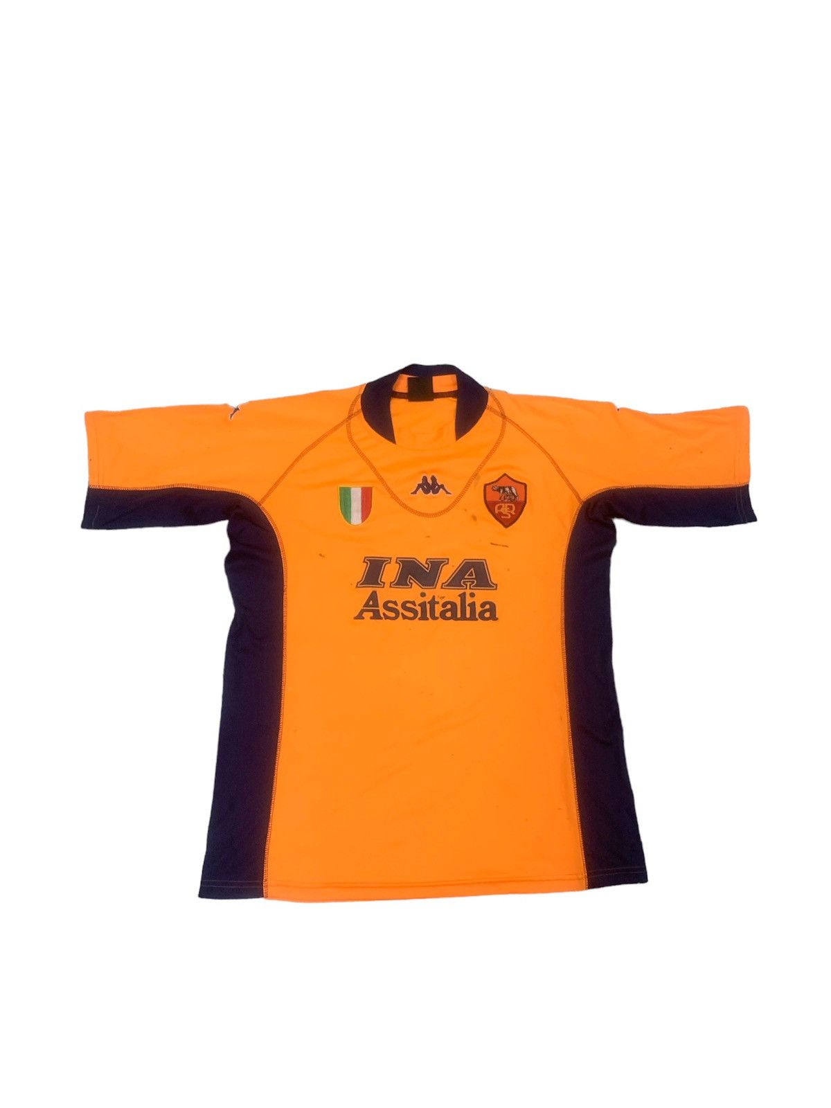 Vintage Vintage as roma jersey Size US XL / EU 56 / 4 - 1 Thumbnail