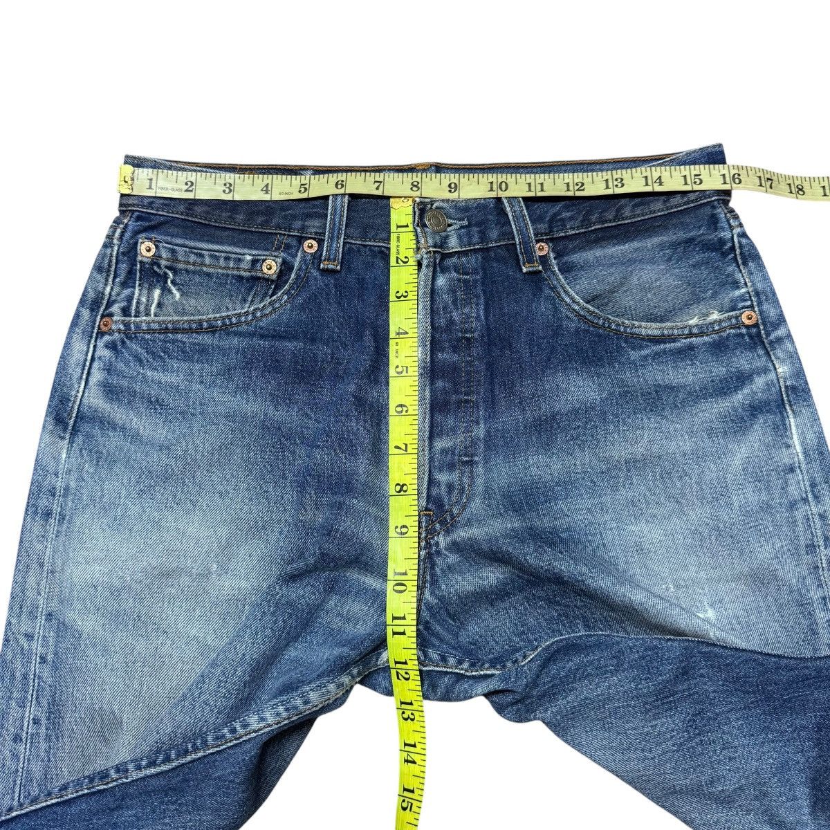Levi's Vintage Levis 501 Distressed Denim Jeans Size US 32 / EU 48 - 18 Thumbnail