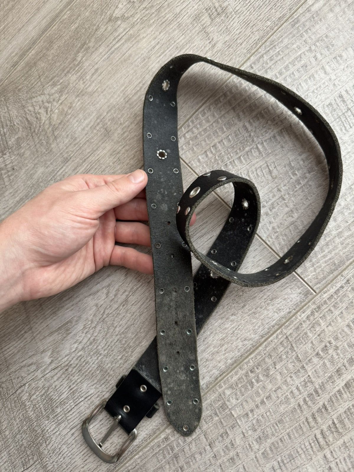 If Six Was Nine VINTAGE Y2K JAPANESE BELT ALT GOTH PUNK RAVE KANYE STYLE Size ONE SIZE - 5 Thumbnail