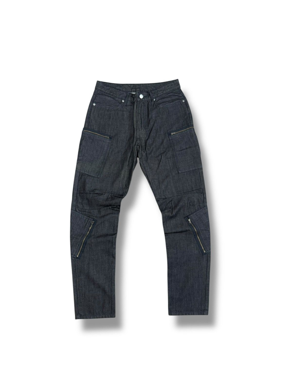 Hysteric Glamour Y2k Hysteric Glamour Indigo Zipper Detail Denims Size US 28 / EU 44 - 1 Thumbnail